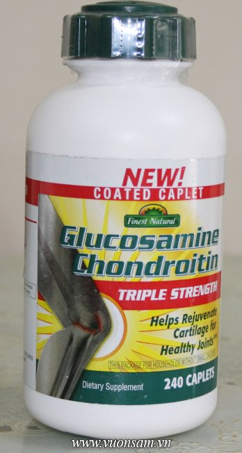 Glucosamine chondroitin finest natural 240 viên