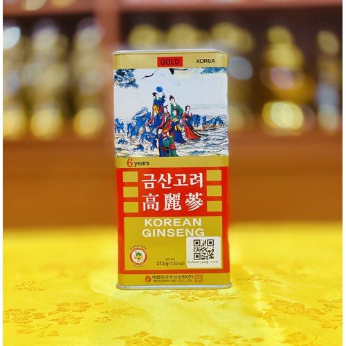 Hồng Sâm Củ Khô Wooshin - Korean Red Ginseng Hộp 37,5g