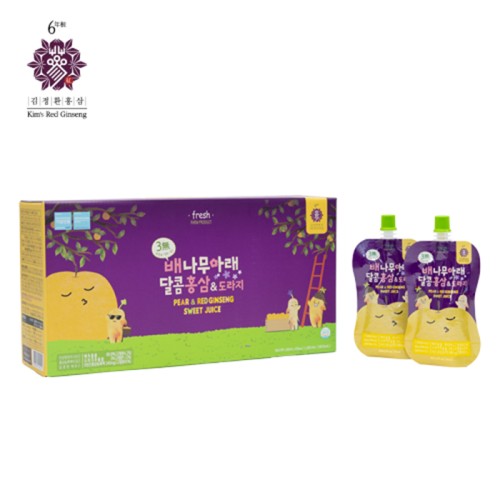 Nước Uống Hồng Sâm Lê Hoa Chuông Cho Trẻ Em 60ml x 30 Gói