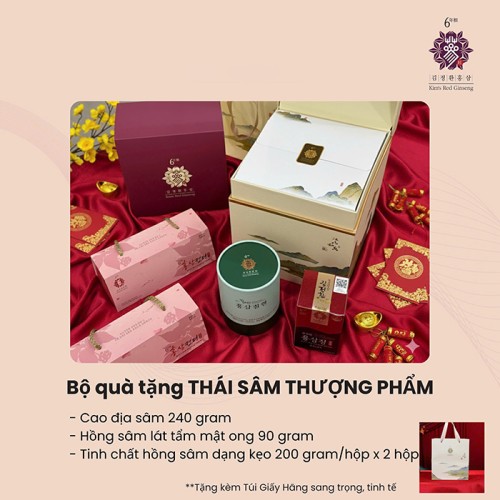Bộ Quà Tặng Thái Sâm Thượng Phẩm