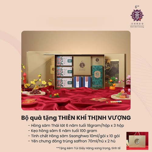 Bộ Quà Tặng Thiên Khí Thịnh Vượng
