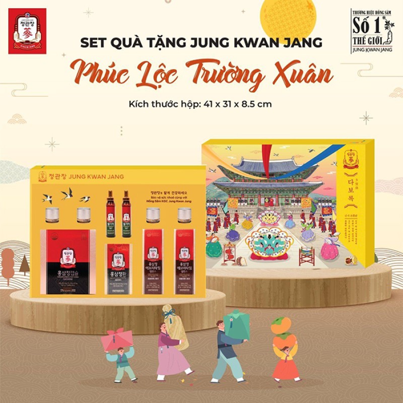 Set Quà Tặng Phúc Lộc Trường Xuân Set Quà Tặng Phúc Lộc Trường Xuân