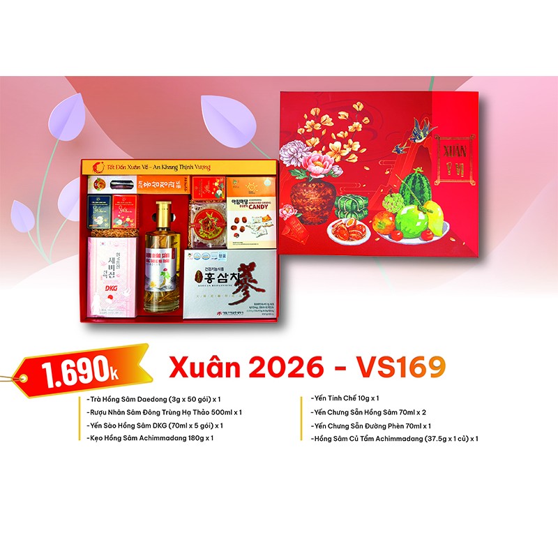 Quà Tặng Xuân 2026 - VS169 Quà Tặng Xuân 2026 - VS169