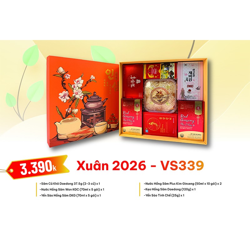 Quà Tặng Xuân 2026 - VS339 Quà Tặng Xuân 2026 - VS339