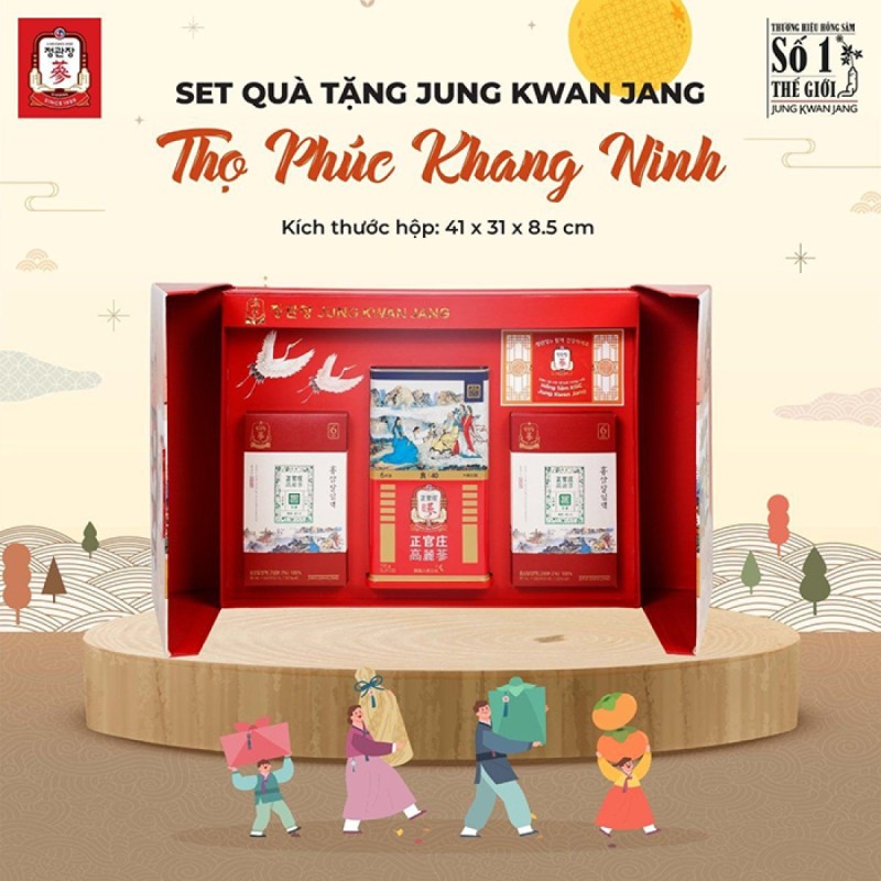 Set Quà Tặng Thọ Phúc Khang Ninh Set Quà Tặng Thọ Phúc Khang Ninh