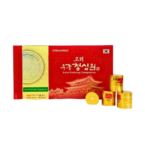 Ngưu Hoàng Thanh Tâm - Korea Woohwang Cheongsimwon 3,75g x 10 Viên