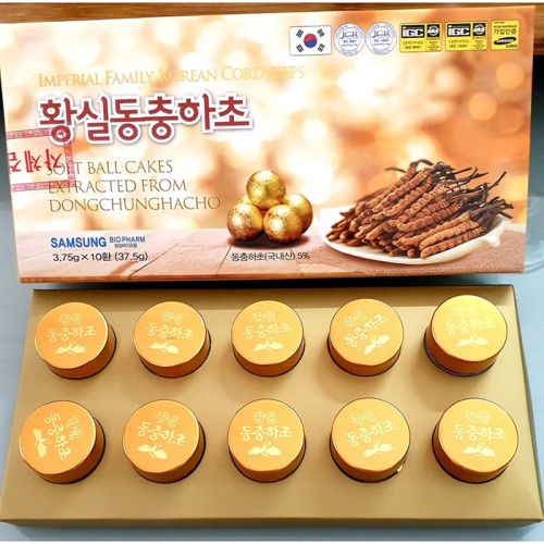 Viên Hoàn Imperial Family Korean Cordyceps 10 Viên