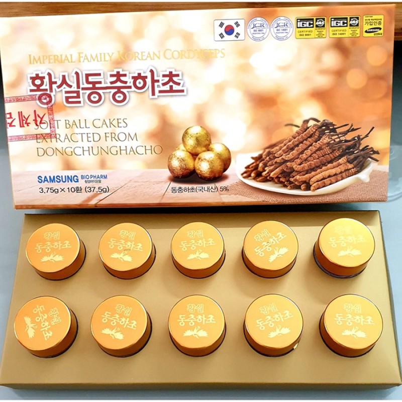 Viên Hoàn Imperial Family Korean Cordyceps 10 Viên
