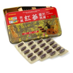 Viên Nang Mềm Nấm Linh Chi Hồng Sâm Hàn Quốc Và Lộc Nhung