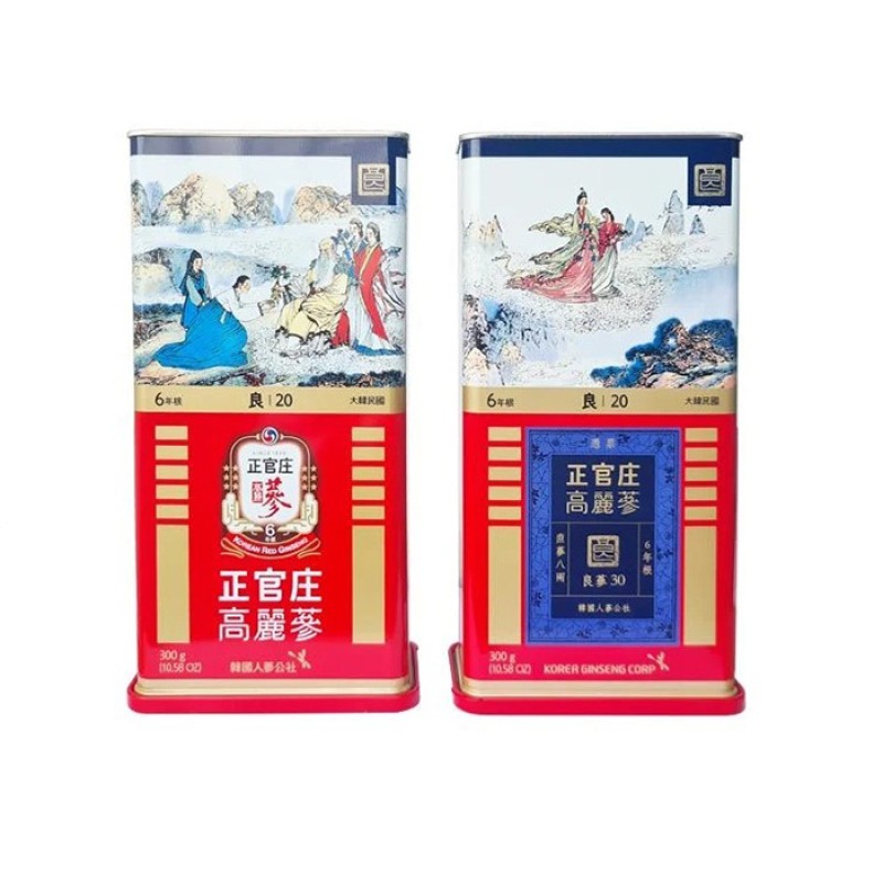 Hồng Sâm Củ Khô KGC Hàn Quốc 300g - Korean Red Ginseng Root