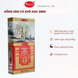 Hồng Sâm Củ Khô KGS - Kgs Korean Red Ginseng 300g