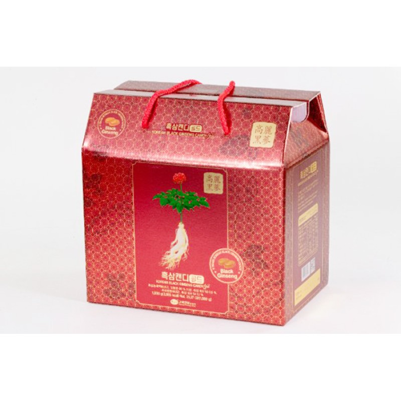 Kẹo Hắc Sâm Hàn Quốc Gold KGS - Korean Black Ginseng Candy Gold KGS 1000g