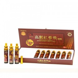 Chiết Xuất Hồng Sâm Nhung Hươu Hàn Quốc - Korean Red Ginseng Antler Extract Liquid Gold 20ml x 10 Chai