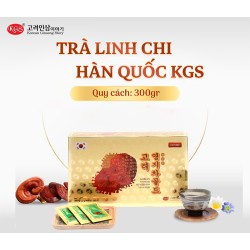 Trà Linh Chi Hàn Quốc KGS - Korean Linhzhi Mushroom Tea Gold 3g x 100 Gói