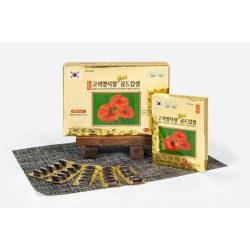 Viên Chiết Xuất Nấm Linh Chi Hàn Quốc KGS - Korean Linhzhi Mushroom Etract Gold Capsule 830mg x 120 Viên Hộp Giấy